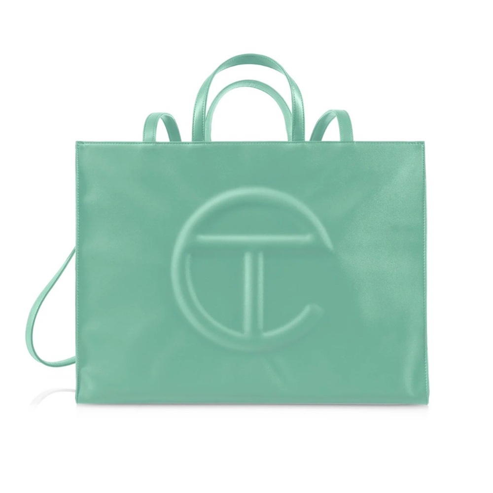 Telfar Sage Medium Shopping Bag